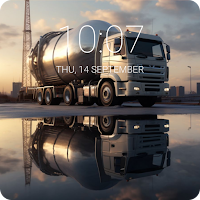 Concrete Mixer Trucks Wallpape