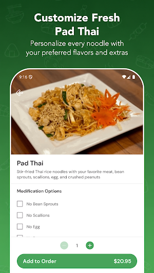 Bua Thai Sushi Screenshot 3