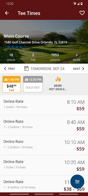 Pierce Lake Golf Screenshot 0