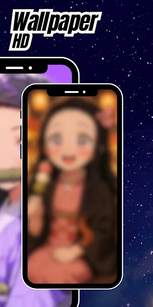 Nezuko Cute Kamado Wallpaper Screenshot 1