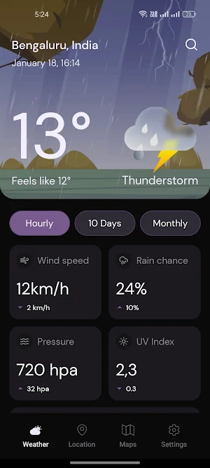 weatherx Screenshot 0