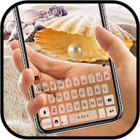 Seashell Transparent Keyboard Background