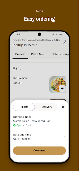 Matera Italian Restaurant Screenshot 2