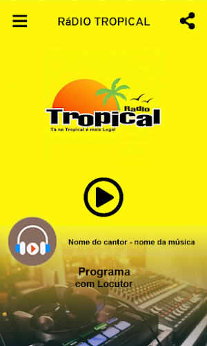 Rádio Tropical Screenshot 1