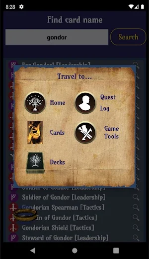 LOTR LCG Companion Screenshot 2
