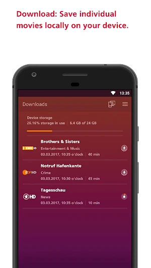 Sunrise Smart TV Screenshot 3