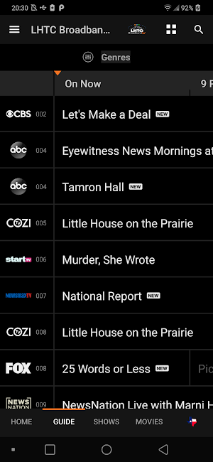 LHTC Broadband TV+ Screenshot 0