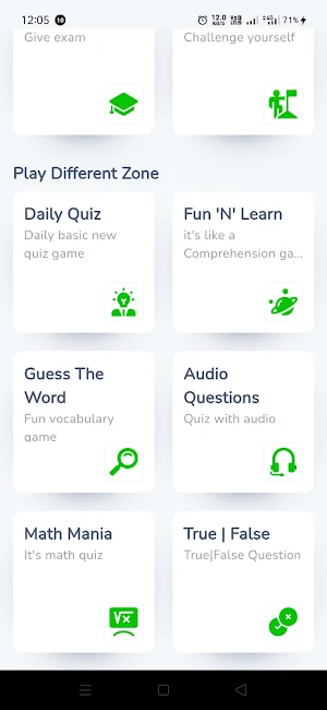 Quiz Hike: Class 1st-12th quiz Screenshot 1