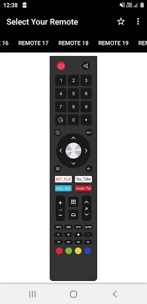 Aiwa TV Remote Screenshot 3