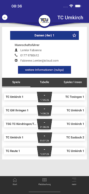 TC Umkirch Screenshot 2