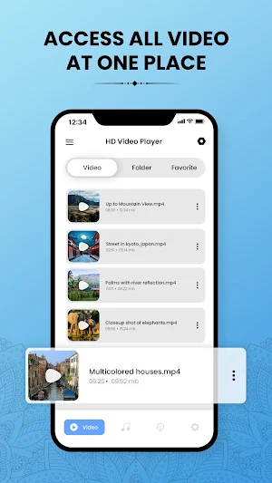 Tik Tik Video Player Screenshot 1