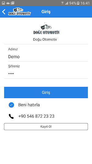 Doğu Otomotiv B2B Screenshot 1