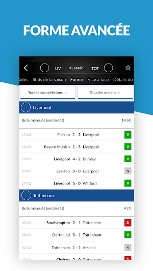 Résultats Foot en Direct Screenshot 2