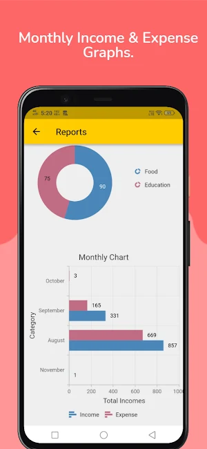 Personal Income Expense Manager | Budget Tracker Screenshot 2