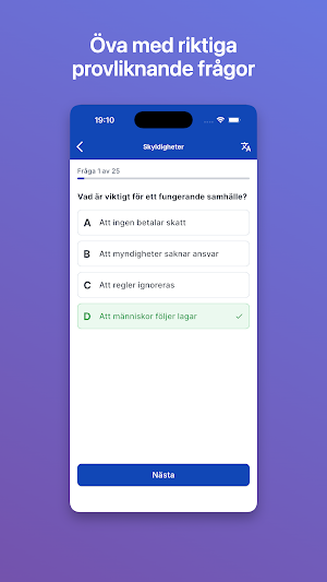 Klaria: Sveriges Medborgarskap Screenshot 1