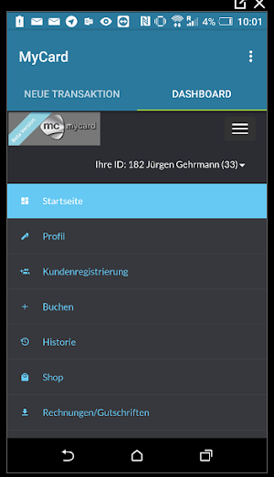 mc-mycard POS Screenshot 3