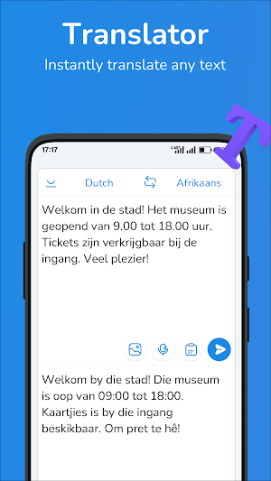 Dutch-Afrikaans translator Screenshot 0