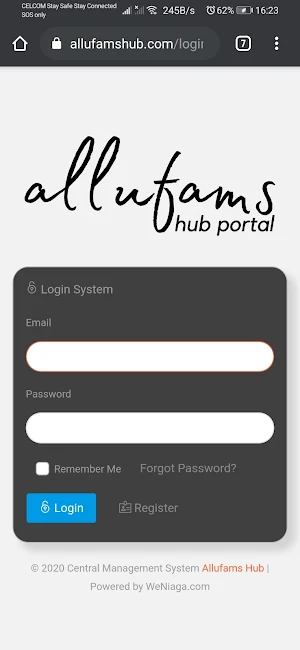 Allu Fams Hub Screenshot 0