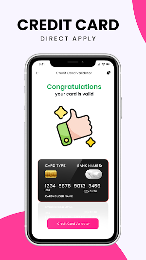 CreditCard - 2 Step to Apply Screenshot 2