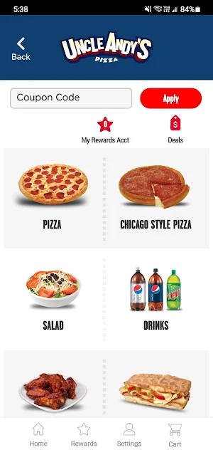 Uncle Andy’s Pizza Screenshot 1