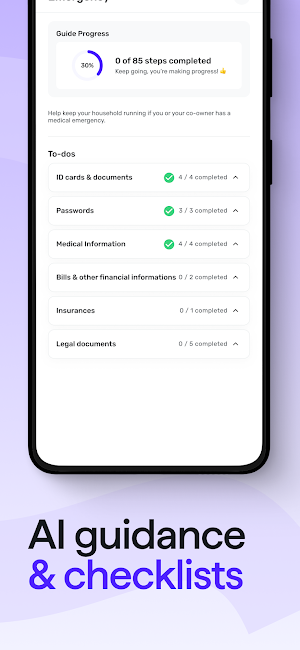 Quicken LifeHub Life Organizer Screenshot 1