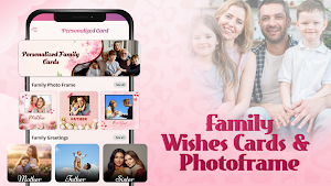 Family Wishes Card Photo Frame Screenshot 0