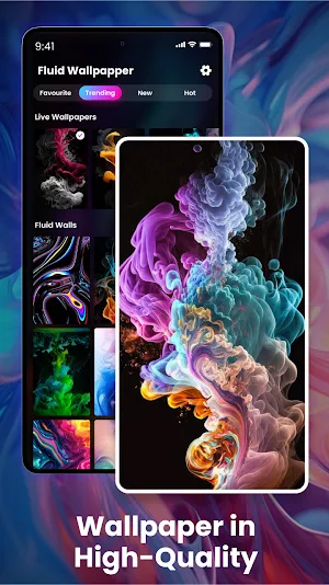 Flow Simulation Live Wallpaper Screenshot 2