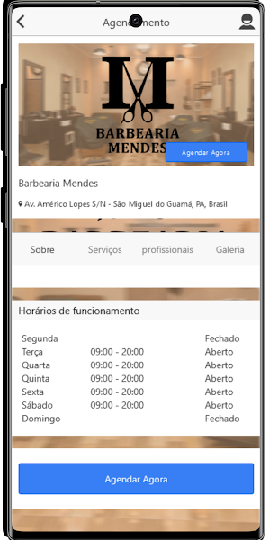 Barbearia Mendes Screenshot 1