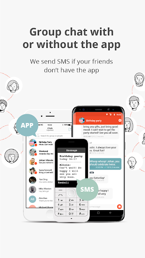 Supertext Messenger Screenshot 0