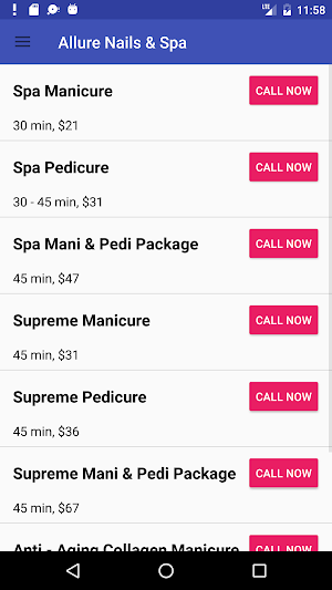 Allure Nails & Spa Screenshot 1