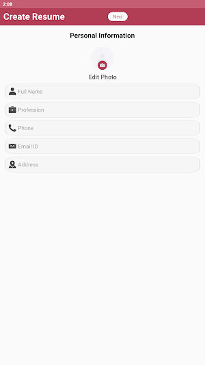 Resume Maker Tools Screenshot 2