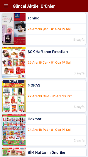 Güncel Aktüel Ürünler Screenshot 0