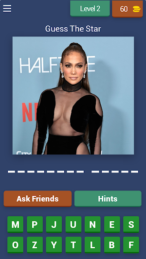 Pop Music Artists Quiz Screenshot 1