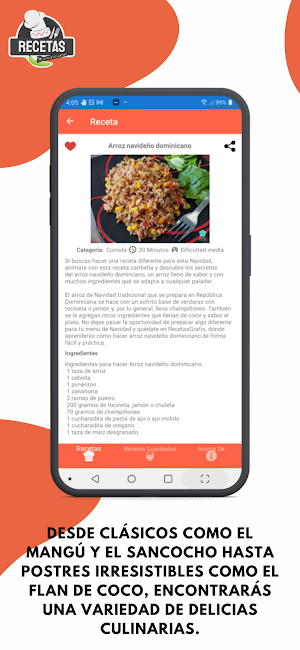 Recetas Dominicanas Screenshot 2