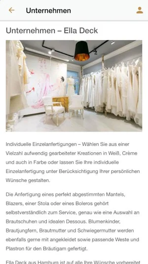 Ella Deck Couture Hamburg Screenshot 2