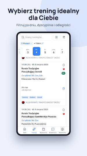 TrenujSport Screenshot 1