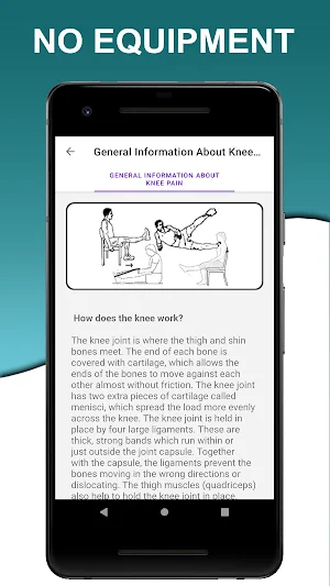 Knee Pain Exercise Screenshot 3