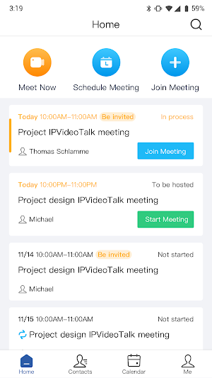 IPVideoTalk Screenshot 1