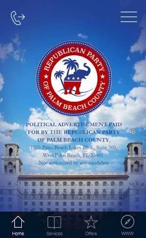 Republican Party Palm Beach Screenshot 1