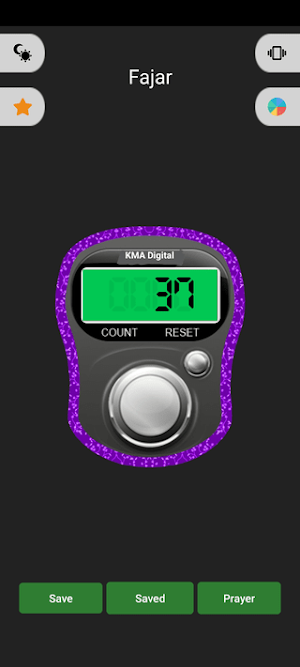 Digital Tasbeeh Counter Screenshot 2