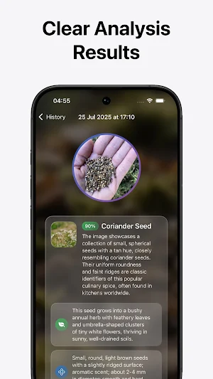 Seed Identifier Screenshot 2