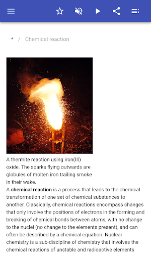 Chemical reactions Screenshot 1