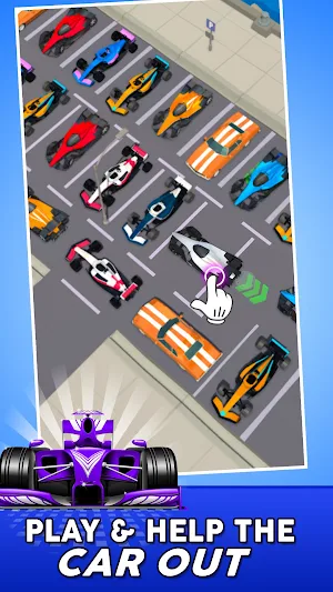 Big Brain Car Parking Jam Game Screenshot 0