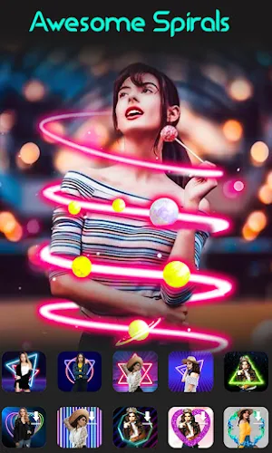 Neon Art Photo Editor Screenshot 1