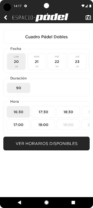 Espacio Pádel Screenshot 1