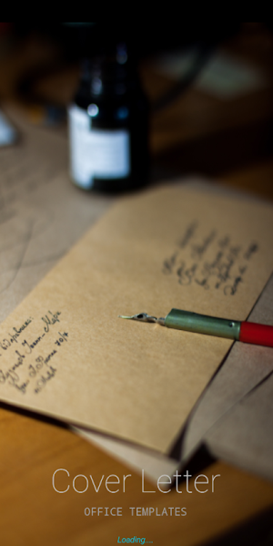 Office Cover Letters Templates Screenshot 0