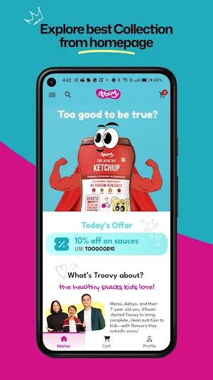 Troovy Foods Screenshot 0