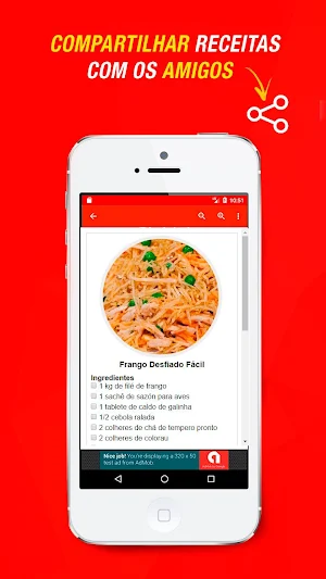 Receitas com Frango Desfiado Screenshot 2