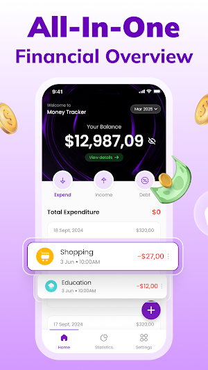 Money Tracker - Budget Note Screenshot 0