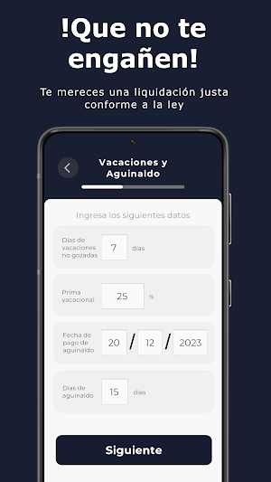 El Liquidador: Calculadora Screenshot 1